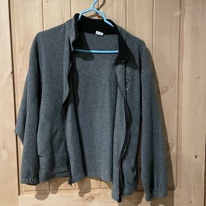 Men’s Medium Gray Fleece Jacket. Made by Andy’s.Embroidered with San Francisco.